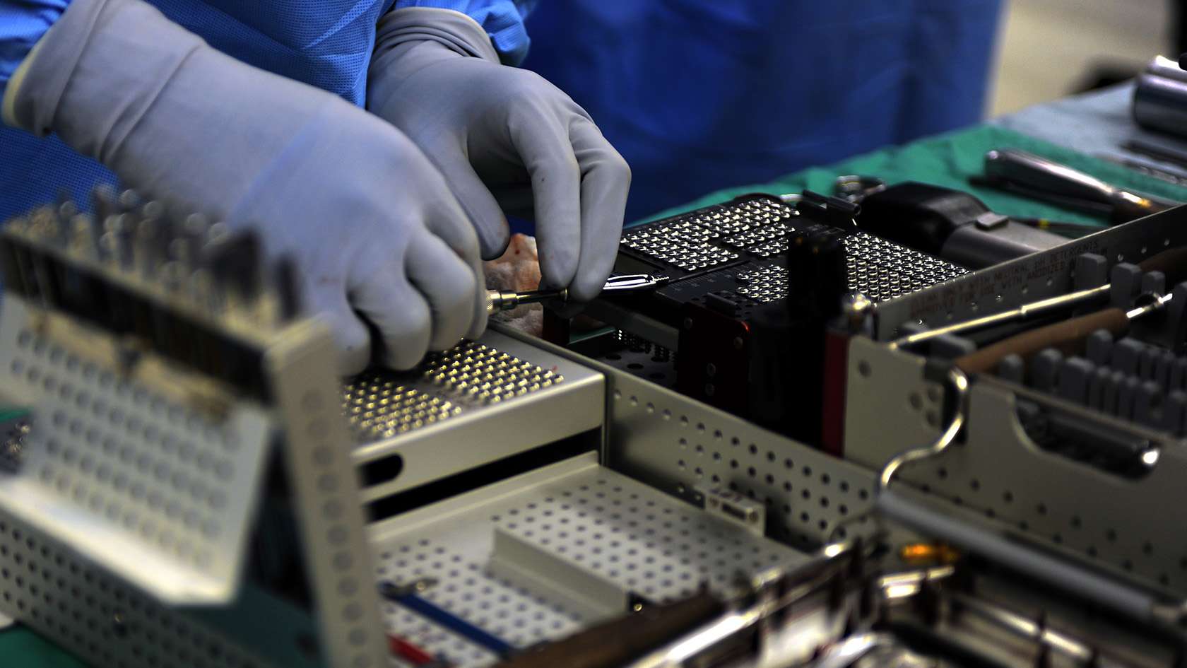 preparing surgical instruments